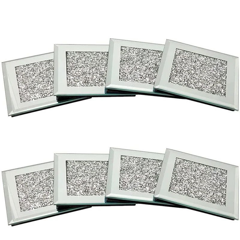 Crystal Coasters Square Set