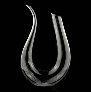 Saxo U-Shape Crystal Wine Decanter